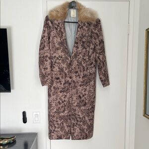 Anthropologie statement coat